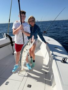 Two people fishing in Florida