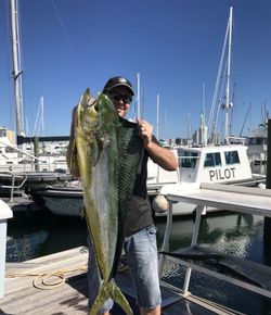 Angler fishing at Riviera Beach
