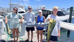 3 big fish caught by 4 people in Riviera Beach