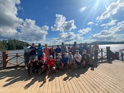 21 people fishing in NY