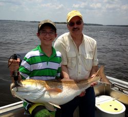 Big fish caught by two people in Jacksonville