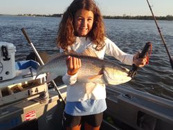 Redfish caught fishing in Jacksonville