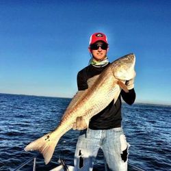 A single angler fishing in Brunswick