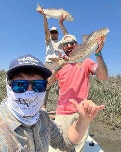 Redfish caught by 3 people in Brunswick
