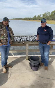Two anglers fishing in GA