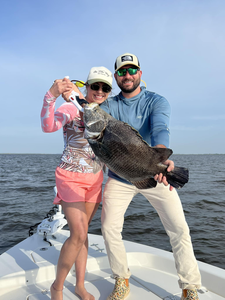 Tripletail fish caught while fishing in GA