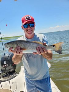 Redfish caught in Brunswick