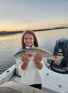 Redfish caught while fishing in Brunswick