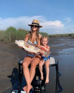 Redfish caught in Brunswick, Georgia
