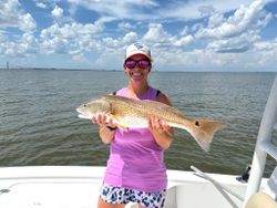 Redfish caught in Brunswick, Georgia