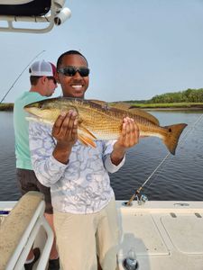 Redfish caught in Brunswick, Georgia