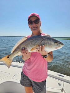 Redfish caught in Brunswick, Georgia