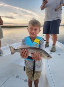 Angler fishing for a redfish in GA