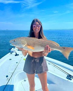 Redfish caught in Brunswick, Georgia
