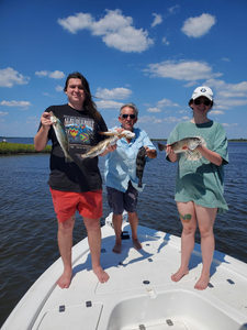 3 redfish caught in Brunswick