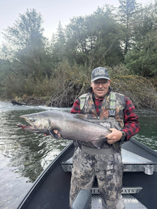 Chinook salmon caught fishing in OR