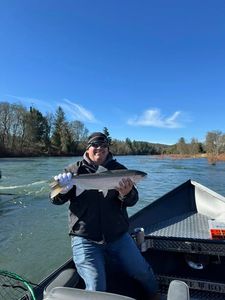 Angler fishing in OR