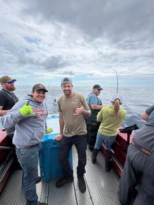 Four people fishing in Oregon