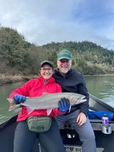 Rainbow trout caught while fishing in OR