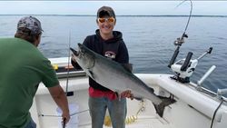 Chinook Salmon, a big fish caught while fishing in WI
