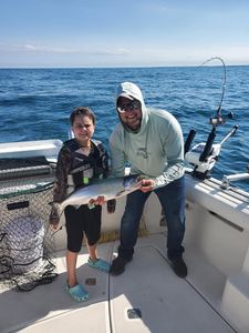 Two anglers fishing in Wisconsin