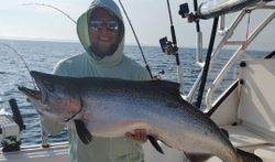 Rainbow trout caught fishing in Algoma