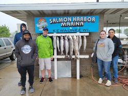 3 big fish caught while fishing in WI
