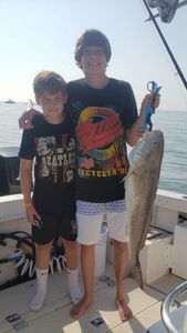 Two anglers fishing in TX