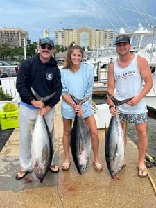 Virginia Beach abundant tuna fishing . 