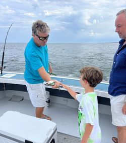 Couple fishing at Virginia Beach