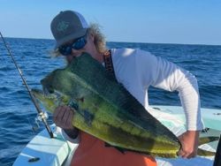 Vibrant Mahi Mahi Captured In Florida Waters
