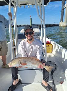 Angler enjoying a great day of fishing in FL