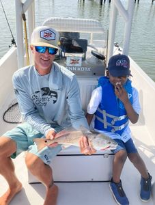 Redfish caught in St. Augustine, Florida