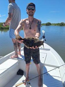 Summer Flounder caught while fishing in St. Augustine