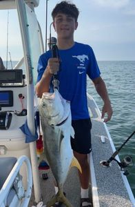 Crevalle jack caught while fishing in Gulf Shores AL