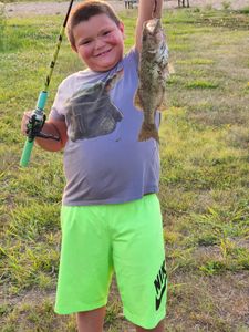 A person fishing in Kirksville