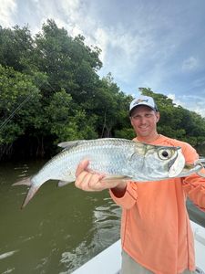 Angler fishing in Tavernier