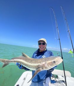 Angler fishing in Tavernier
