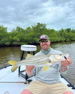 Snook strike at sunrise!