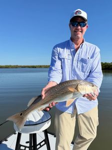 Redfish caught fishing in Naples FL held on boat