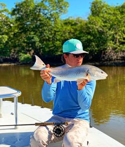 Redfish caught during fishing in Naples