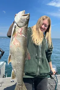 A single rainbow trout caught in Minnesota