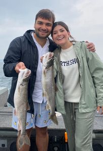 Two anglers fishing in Minnesota