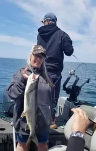 A great fishing trip in Minnesota with a big fish