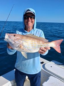 Lane snapper caught during fishing tour in Port Orange FL