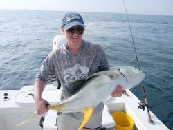 Crevalle Jack caught while fishing in Port Orange FL waters
