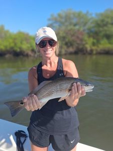 Redfish catch from fishing charter in Port Orange Florida
