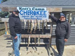 8 fish caught at lakeside marblehead during fishing