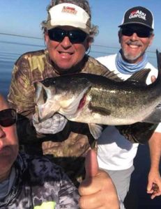 Anglers enjoying a fishing tour in Fellsmere
