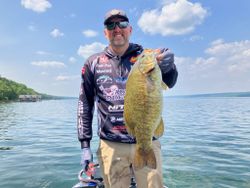One fisherman in Fellsmere with a 24-inch fish